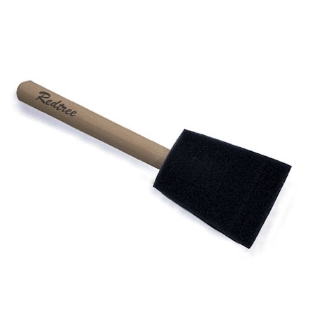 Gordon Brush 2" Foam Paint Brush, Wood Handle, 1 R000068